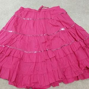 Pink girls skirt